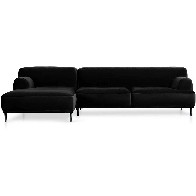 Диван Panther Черный Диван Panther Черный во Владивостоке | Loft Concept