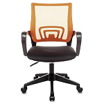 Офисное кресло с основанием из черного пластика Desk chairs Orange варинант исполнения - 2 | Loft Concept во Владивостоке