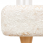 Керамический столик на деревянных ножках «Квадро» варинант исполнения - 5 | Loft Concept во Владивостоке