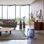 Фигурный приставной столик черного цвета AMORPHOUS варинант исполнения - 7 | Loft Concept во Владивостоке