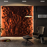 Барельеф RHINOCER варинант исполнения - 1 | Loft Concept во Владивостоке