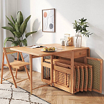 Обеденный стол раскладной из дерева Astiс Table варинант исполнения - 2 | Loft Concept во Владивостоке