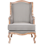 Кресло из массива бука светло-серое Solid Luxury варинант исполнения - 1 | Loft Concept во Владивостоке