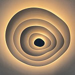 Потолочная люстра круглая многослойная Multilayering варинант исполнения - 10 | Loft Concept во Владивостоке