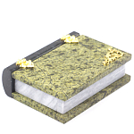 Шкатулка в виде книги из натурального камня змеевик Stone Casket варинант исполнения - 2 | Loft Concept во Владивостоке
