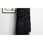 Напольная лампа черная с текстильными элементами "ЯРВИ" варинант исполнения - 4 | Loft Concept во Владивостоке