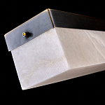 Подвесной светильник линейный из натурального камня Perfection of Geometry варинант исполнения - 7 | Loft Concept во Владивостоке