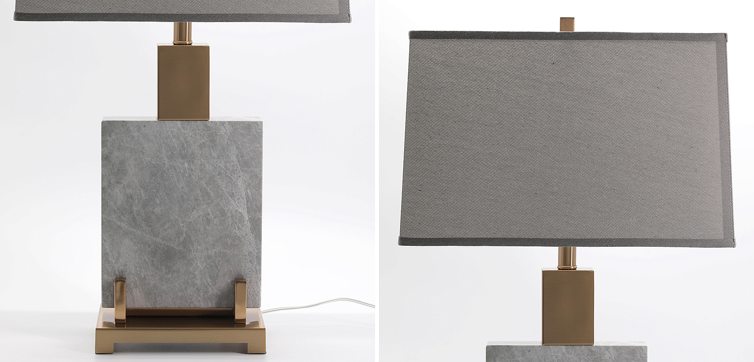 Настольная лампа Table lamp marble Grey Настольная лампа Table lamp marble Grey - Loft-Concept во Владивостоке
