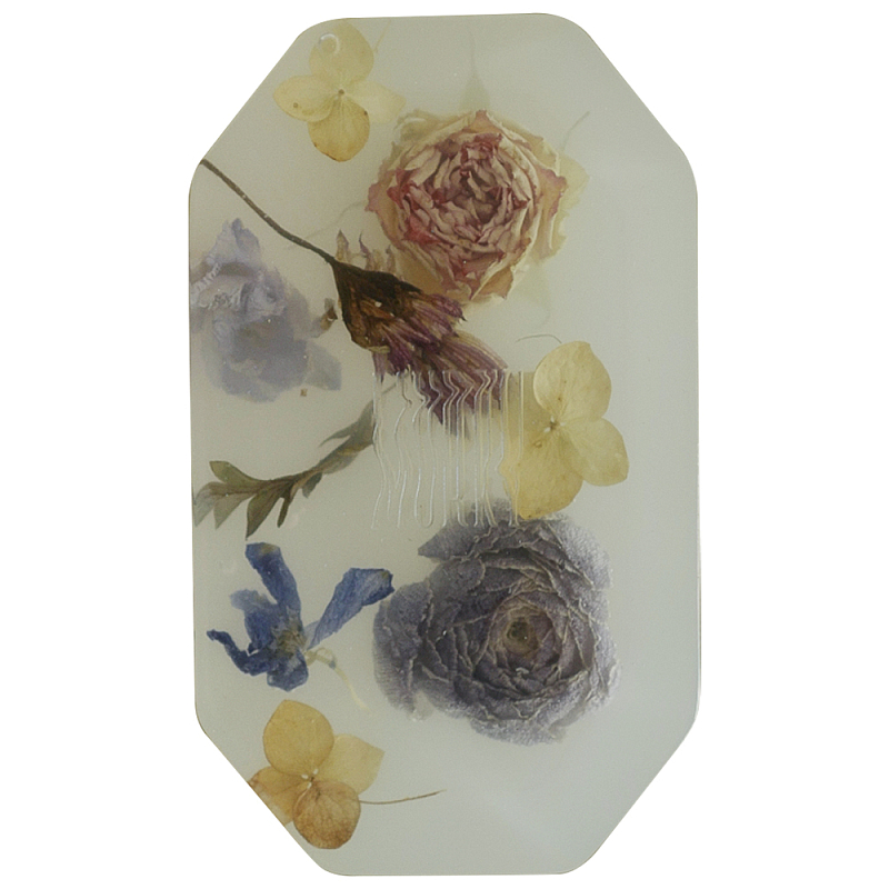 Шкатулка из эпоксидной смолы с цветами белая Epoxy Resin Flowers Box White Белый Мульти Шкатулка из эпоксидной смолы с цветами белая Epoxy Resin Flowers Box White Белый Мульти во Владивостоке | Loft Concept