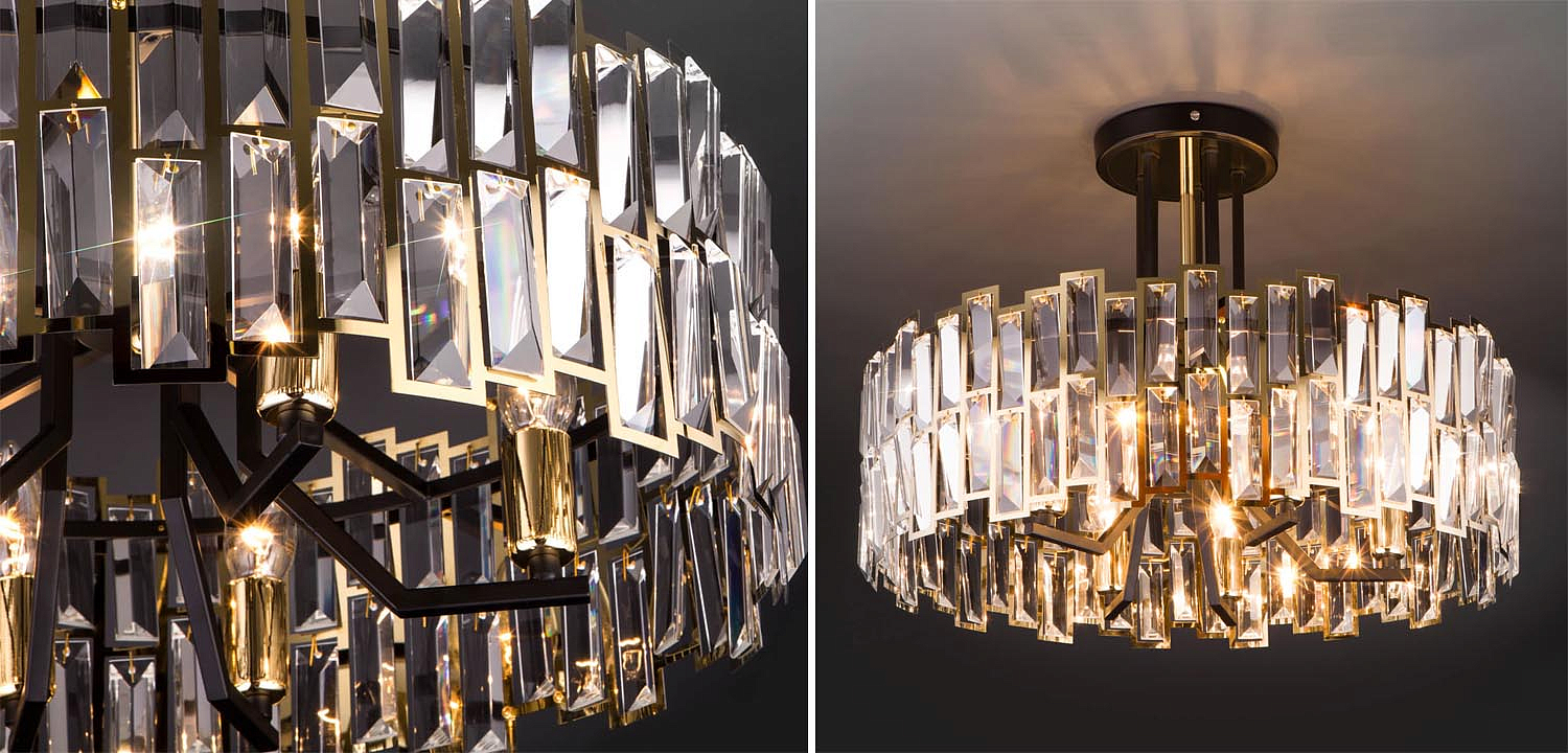 Потолочная люстра Darkness Chandelier gold 53 Потолочная люстра Darkness Chandelier gold 53 - Loft-Concept во Владивостоке