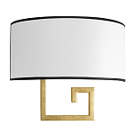 Бра с белым овальным абажуром с черной окантовкой Natural Concepts варинант исполнения - 2 | Loft Concept во Владивостоке