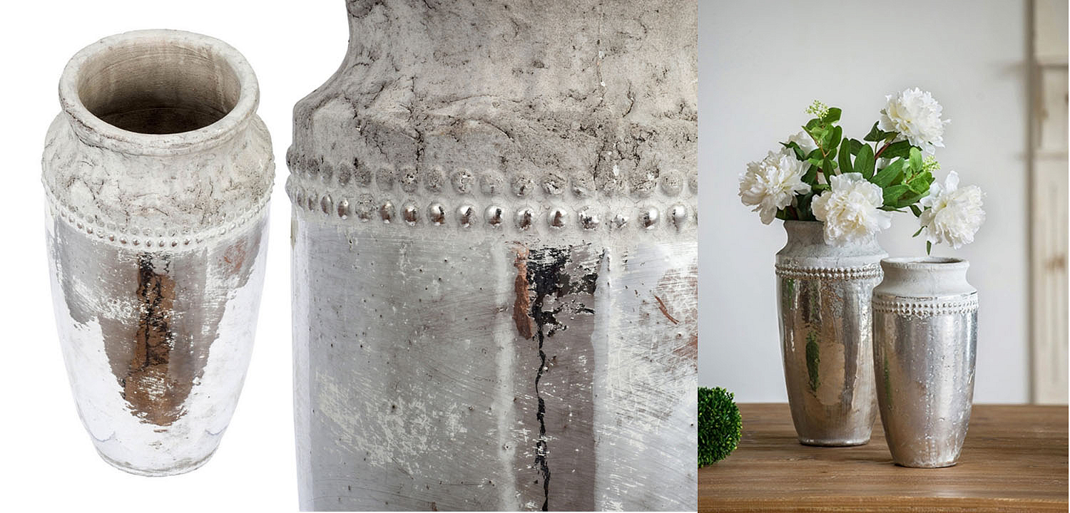 Ваза Vase Argenta silver 33 Ваза Vase Argenta silver 33 - Loft-Concept во Владивостоке