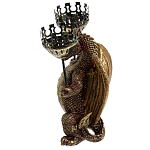 Подсвечник в виде дракона Dragon with Two Candlesticks варинант исполнения - 6 | Loft Concept во Владивостоке