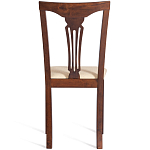 Стул деревянный с узором ручной работы Espresso варинант исполнения - 6 | Loft Concept во Владивостоке