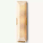 Бра прямоугольное высокое с мраморным плафоном Calling to Shine варинант исполнения - 1 | Loft Concept во Владивостоке