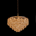 Люстра каскадная с подвесками в форме колец Galaxy of Light варинант исполнения - 2 | Loft Concept во Владивостоке