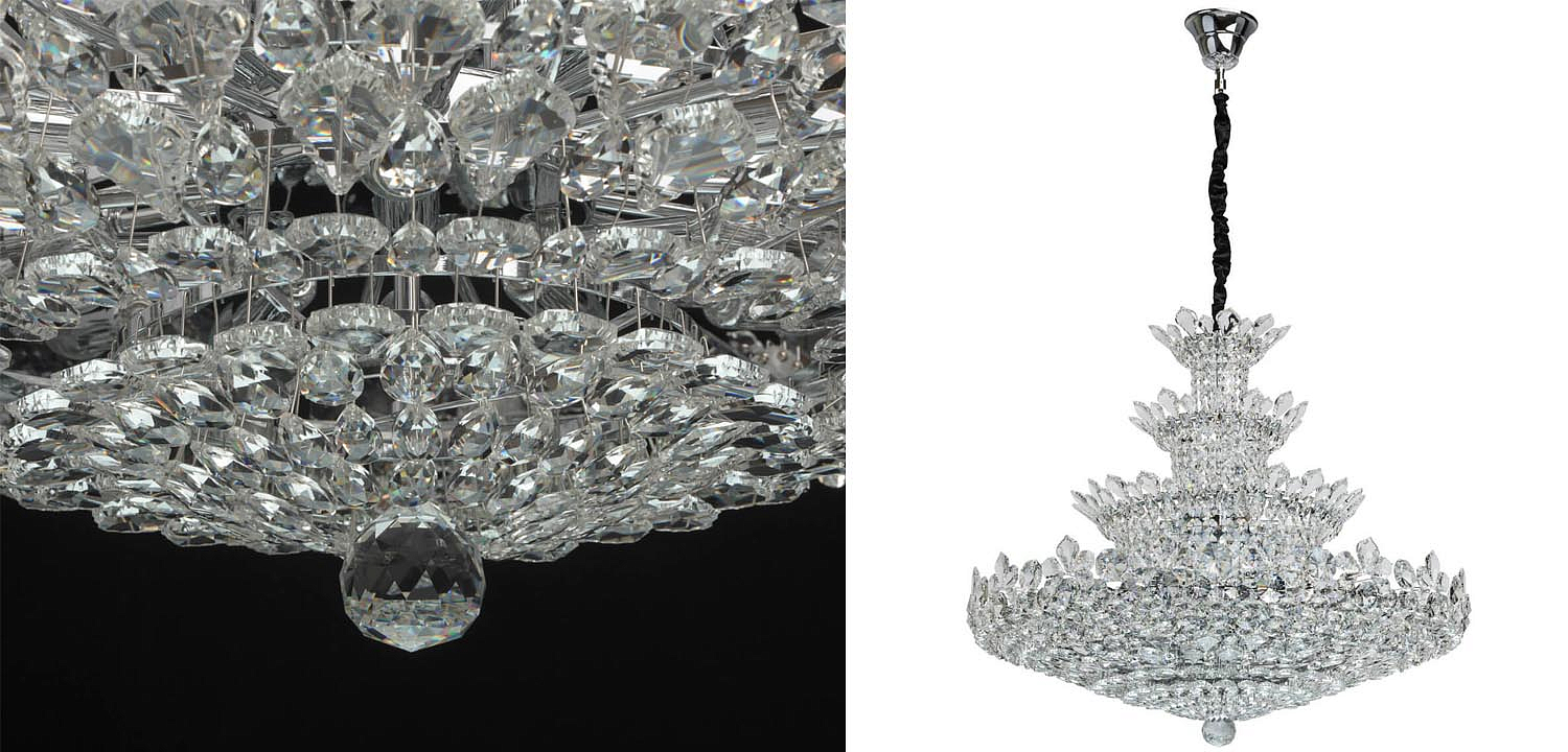 Люстра Griselda Crystal Chandelier 100 Люстра Griselda Crystal Chandelier 100 - Loft-Concept во Владивостоке