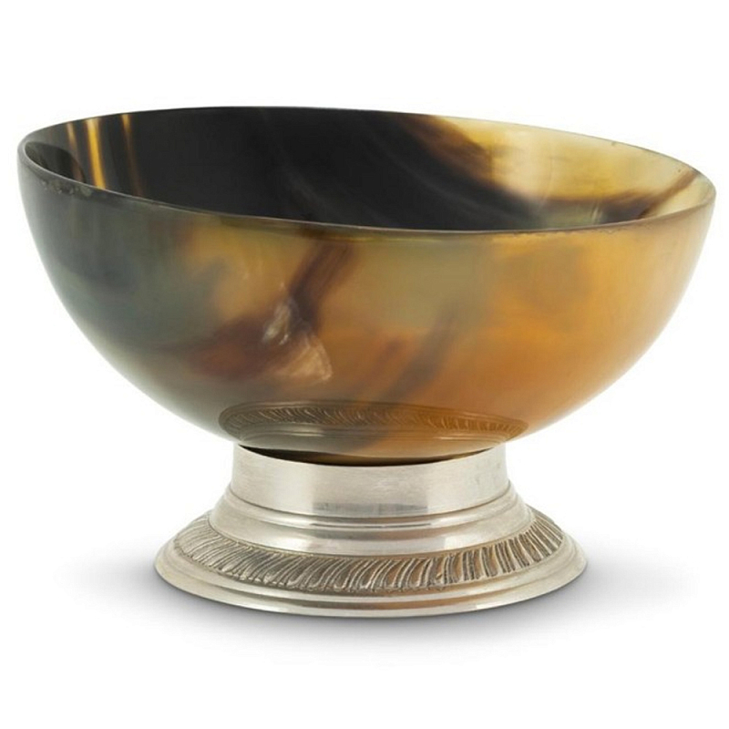 Салатник Bowl Horn With Foot D13 Коричневый Салатник Bowl Horn With Foot D13 Коричневый во Владивостоке | Loft Concept
