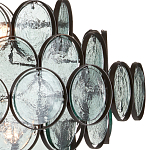 Люстра с каскадом из круглых стеклянных дисков Small Round Sequins варинант исполнения - 1 | Loft Concept во Владивостоке