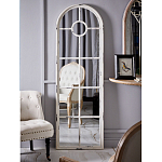 Зеркало-окно с арочным силуэтом в венецианском стиле Venetian White Mirror варинант исполнения - 4 | Loft Concept во Владивостоке