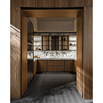 Раздвижные деревянные двери для кухни SISTEMA 7 Dada Engenereed Doors варинант исполнения - 2 | Loft Concept во Владивостоке