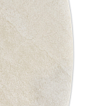 Стол обеденный с круглой керамической столешницей песчаного цвета Sand Ceramics варинант исполнения - 4 | Loft Concept во Владивостоке