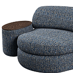 Кушетка со столиком Ulysses варинант исполнения - 6 | Loft Concept во Владивостоке