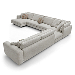 Современная модульная система мягкой мебели Zartаrn 6-ти местный угловой диван варинант исполнения - 2 | Loft Concept во Владивостоке