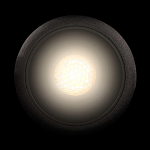 Встраиваемый спот светодиодный круглый черного цвета с углублением Ombra Lux  варинант исполнения - 3 | Loft Concept во Владивостоке