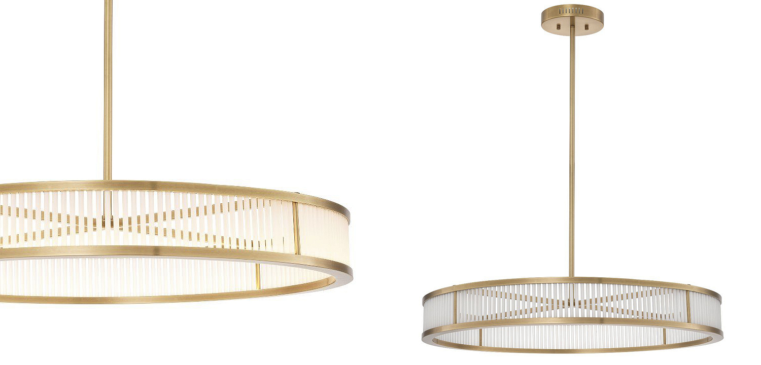 Люстра Eichholtz Chandelier Thibaud L Brass Люстра Eichholtz Chandelier Thibaud L Brass - Loft-Concept во Владивостоке