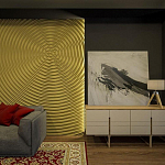 Барельеф KAIZEN варинант исполнения - 2 | Loft Concept во Владивостоке