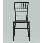 Стул Chiavari пластик черный варинант исполнения - 4 | Loft Concept во Владивостоке