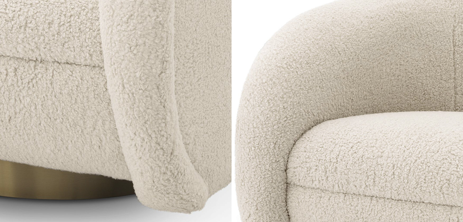 Кресло Eichholtz Swivel Chair Cristo Кресло Eichholtz Swivel Chair Cristo - Loft-Concept во Владивостоке