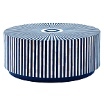 Стол журнальный Mandika Bone Inlay Coffee Table blue варинант исполнения - 1 | Loft Concept во Владивостоке