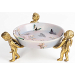 Блюдо фарфоровое Трио ангелов Joy варинант исполнения - 2 | Loft Concept во Владивостоке