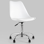 Офисный стул на металлическом основании EGGERY White варинант исполнения - 2 | Loft Concept во Владивостоке