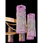 Люстра круглая с текстурными цилиндрическими плафонами Glimpse варинант исполнения - 3 | Loft Concept во Владивостоке