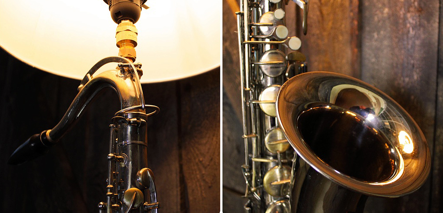 Настольная лампа Saxophone Настольная лампа Saxophone - Loft-Concept во Владивостоке