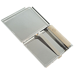 Портсигар с газовой зажигалкой из натурального камня Амазонит Stone Cigarettes Cases варинант исполнения - 3 | Loft Concept во Владивостоке