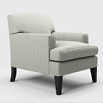 Мебельная ткань Шенилл голубой цвет 142 см T4-52 варинант исполнения - 6 | Loft Concept во Владивостоке