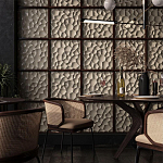 Гипсовая 3D панель с принтографией PM-13 варинант исполнения - 1 | Loft Concept во Владивостоке