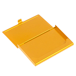 Визитница карманная металлическая с гравюрой Герба России в подарочной коробке Gold Metal Business Card Holders варинант исполнения - 2 | Loft Concept во Владивостоке