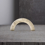 Прикроватная лампа из мрамора в форме дуги Rainbow Light варинант исполнения - 2 | Loft Concept во Владивостоке