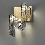 Бра волнистой формы из фактурного стекла Wave варинант исполнения - 3 | Loft Concept во Владивостоке