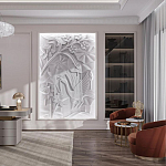 Барельеф ORCHIDS варинант исполнения - 1 | Loft Concept во Владивостоке