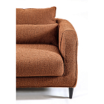 Диван в гостиную Portree Sofa Терракотовый букле варинант исполнения - 5 | Loft Concept во Владивостоке