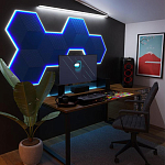 Гипсовая 3D панель с принтографией PM-52 варинант исполнения - 1 | Loft Concept во Владивостоке