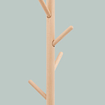Напольная вешалка из массива бука Branches Hangers Light варинант исполнения - 3 | Loft Concept во Владивостоке