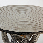 Столик с подстольем в виде обезьянки Bombay Nickel варинант исполнения - 3 | Loft Concept во Владивостоке