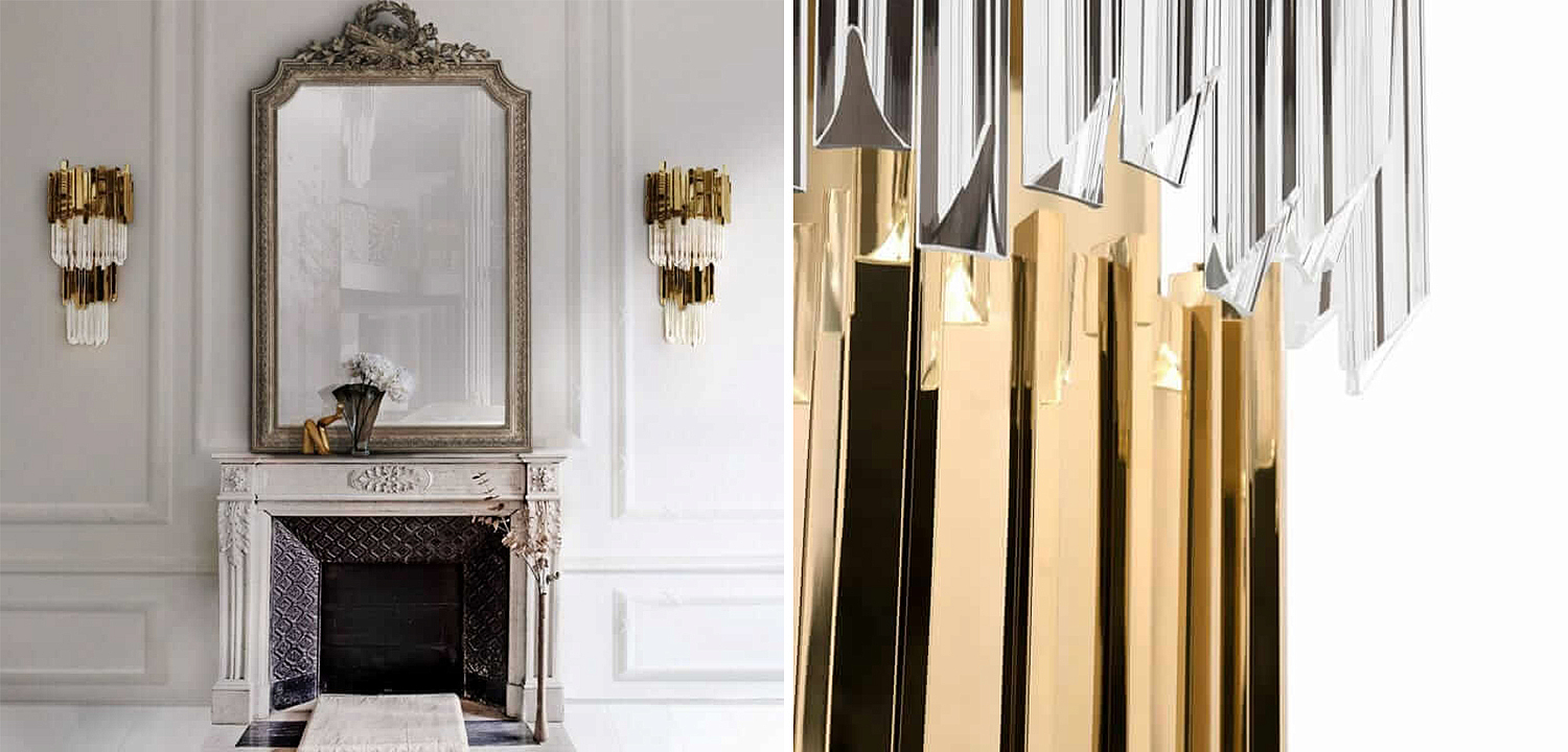 Бра Luxxu Modern Cascade Wall Lamp Gold 71 Бра Luxxu Modern Cascade Wall Lamp Gold 71 - Loft-Concept во Владивостоке